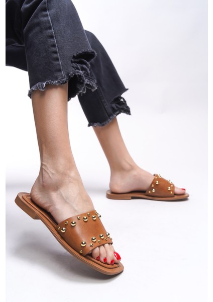 Liblaema Kadın Hakiki Deri Terlik 00120766 fırsatları