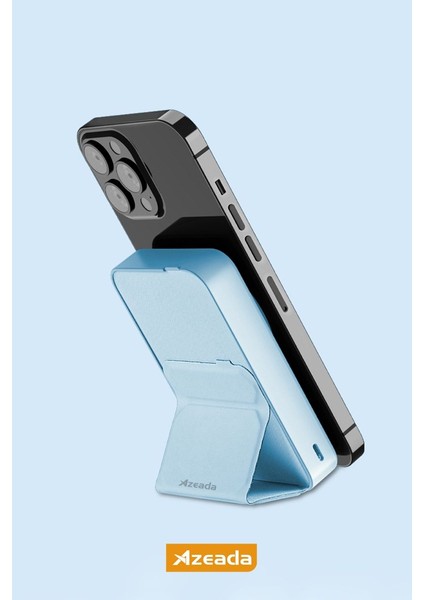 Azeada PD-V12 10000MAH Kablosuz 15W Hızlı Şarjlı Power Bank -Siyah