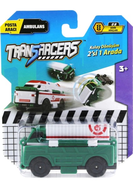 Transracers Dönüşen Araçlar Posta Aracı / Ambulans modelleri