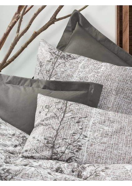 Cotton Box Dual Çift Kişilik Nevresim Takımı Odin Kahve