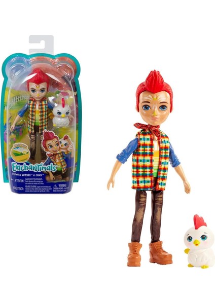 FNH22 Enchantimals Popüler Karakter Bebekler -1 Adet Fiyatıdır
