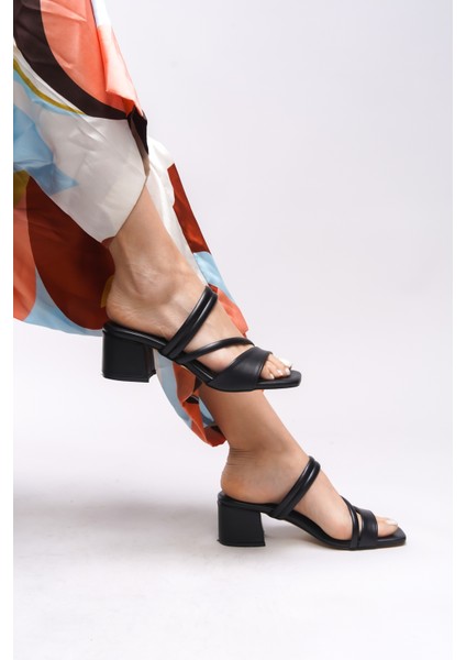 Lesnalue Kadın Topuklu Terlik 0012115 indirimleri