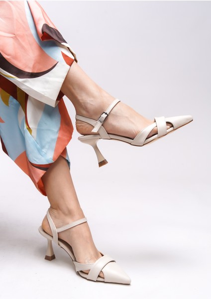 Esronyn Kadın Arkası Açık Sivri Burun Stiletto 0012707 fiyatları