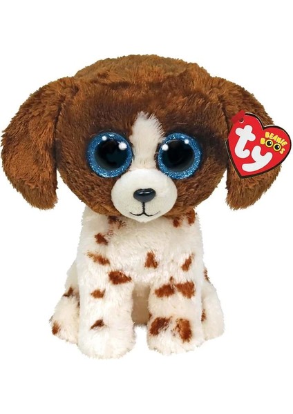 Ty Beanie Boos Kahverengi Benekli Peluş Köpek Muddles 22 cm