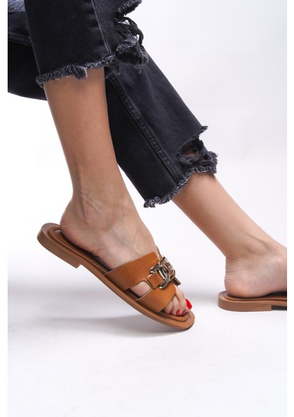 Issolanae Kadın Hakiki Deri Terlik 00120730 indirimleri