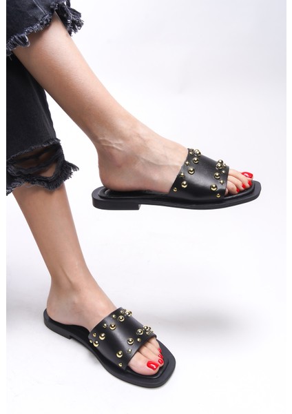 Liblaema Kadın Hakiki Deri Terlik 00120766 modelleri