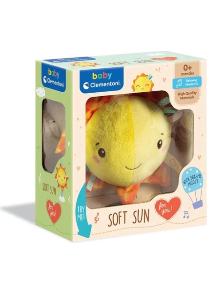 17795 Baby Clementoni - Müzikli Pelüş Güneş