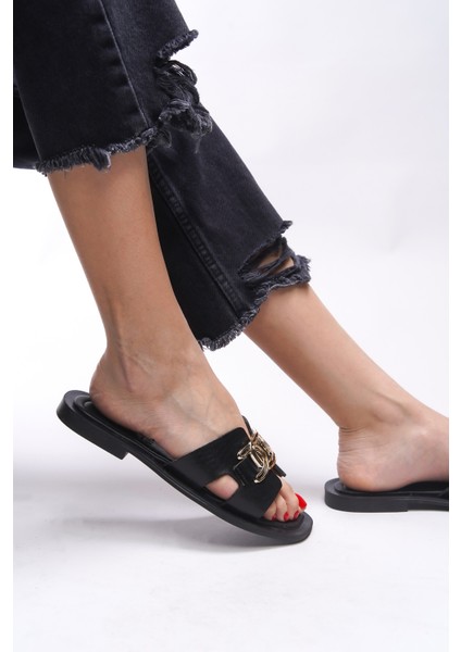 Issolanae Kadın Hakiki Deri Terlik 00120730 indirimleri