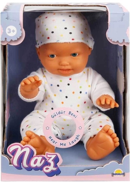 020020 , Naz Bebek Sesli, 23 Cm -