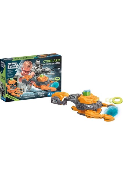 75086TR Robotik Laboratuvarı - Siber Robot Kol +8 Yaş