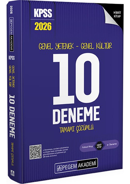 2026 Kpss Genel Yetenek Genel Kültür Tamamı Çözümlü 10 Deneme