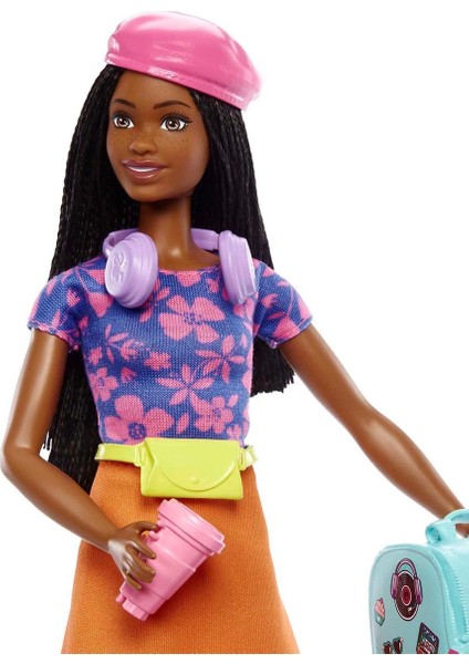 Hgx55 Barbie Brooklyn Seyahatte Bebeği Ve Aksesuarları