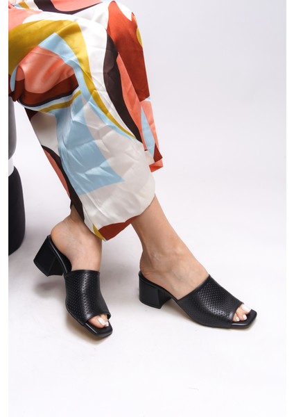 Janriara Kadın Topuklu Terlik 0012128 fiyatları