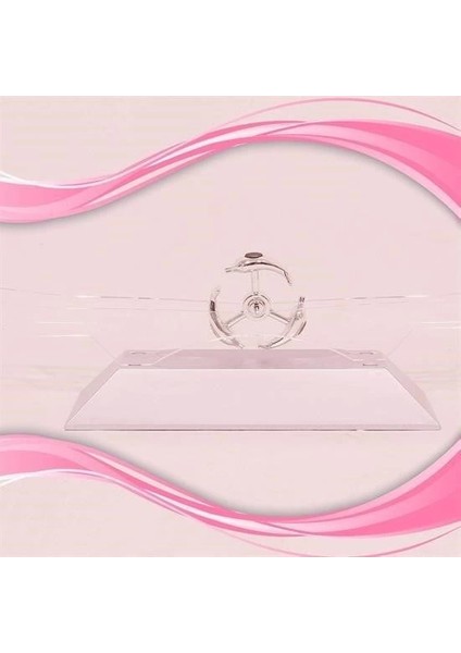 Dekoratif Masa Üstü Obje Manyetik Kinetik Orbital Dönen Yunuslar fiyatları