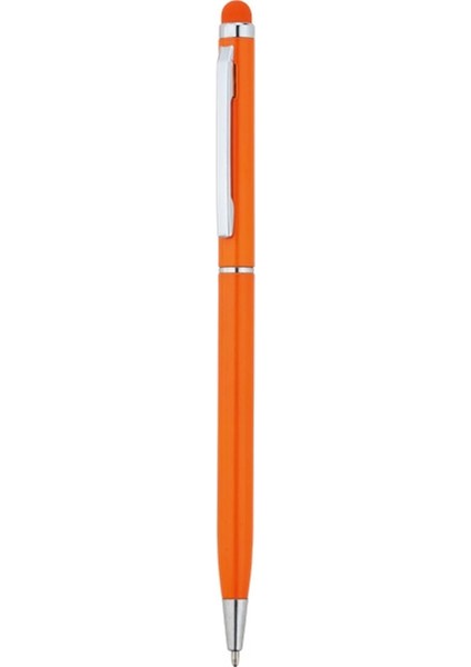 Tükenmez Touchpen Turuncu Kalem