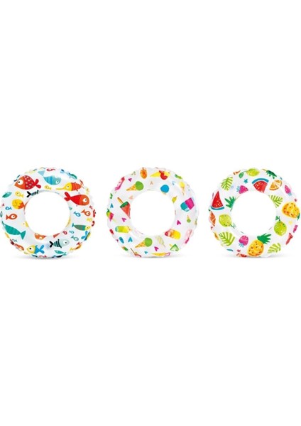 Intex Basklı Simit 51 cm (3-6 Yaş) - 1 Adet Stokta Olan Gönderilir