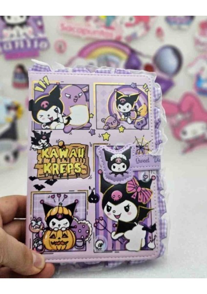 Sanrio Kawaii Kromi Lüx Yumuşak Kapaklı Defter Ajanda Günlük Notebook Hediyelik