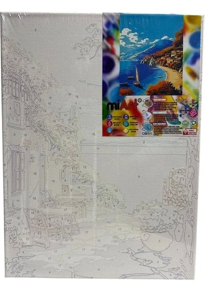 Miart MSB30422 30X40 Sayılarla Boyama Tuval - Antalya