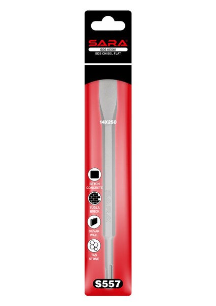 S557 Sds Plus Keski 14 x 250 x 20 mm