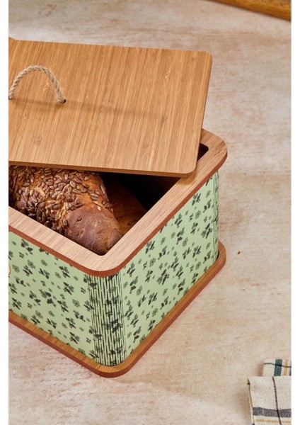 Özel Tasarım Doğal Ahşap Ekmeklik Sepeti Lüks Ekmeklik Kutusu Çok Amaçlı Kutu Mutfak Kitchen Bread