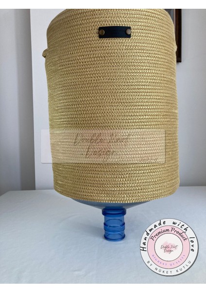 Sebil Kılıfı Dekoratif Sepet - Organizer Hasır Jüt Tress Sebil Kılıfı fiyatları