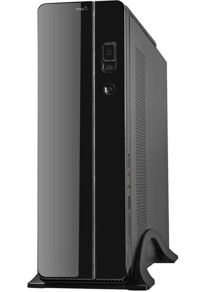 Frısby FC-S6020B 300W 1X80MM Fan USB 2.0 Slım Tower Siyah Kulplu Kasa