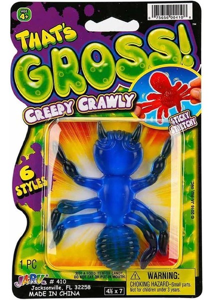 0410 Streç Gross Creepy Crawly Esnek Böcekler -Sunman