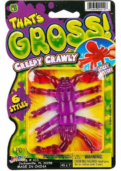 0410 Streç Gross Creepy Crawly Esnek Böcekler -Sunman
