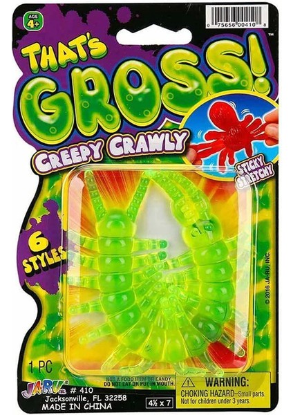 0410 Streç Gross Creepy Crawly Esnek Böcekler -Sunman