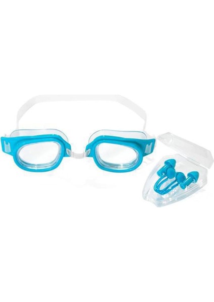 26034 Bestway Çocuk Yüzücü Gözlüğü, Burun Mandalı ve Koruyucu Kulak Tıkacı Seti 7+ fiyatları