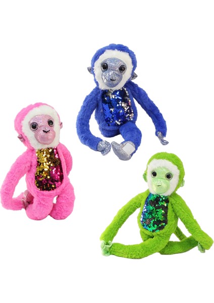 Süslü Maymunlar Peluş Oyuncak 45 cm 1 Adet