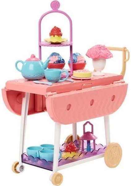 Hmm65 My First Barbie - Ilk Barbie Bebeğim Çay Partisi Oyun Seti
