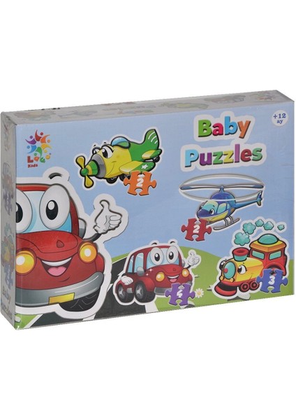 LCBYB003 Baby Puzzle Taşıtlar
