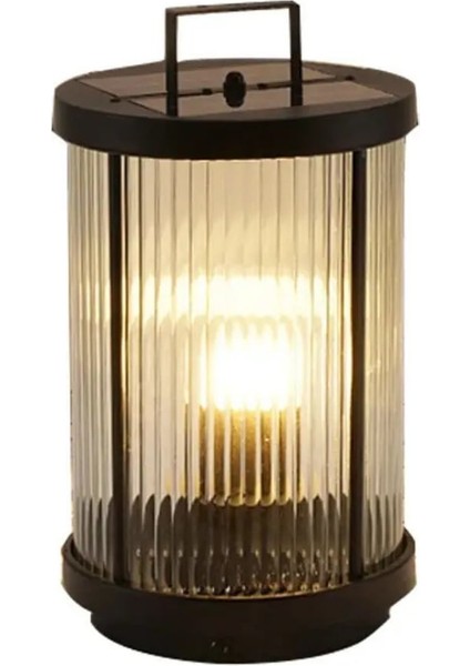 60 Watt Modern Cam Tasarımlı Solar Alüminyum Bollard Aydınlatma Armatürü fiyatları