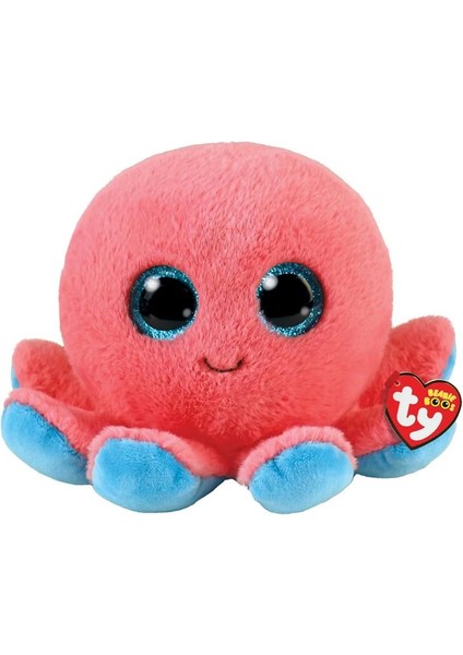Ty Beanie Boos Peluş Pembe Ahtapot Sheldon 15 cm