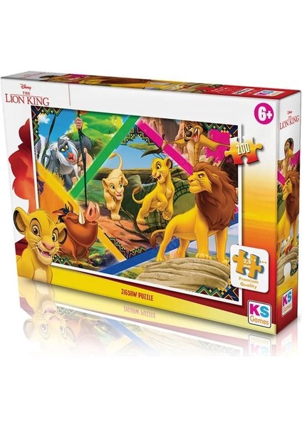 Ks Games 200 Parça Lion King Puzzle modelleri