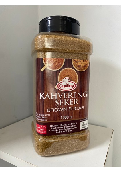 Kahverengi Esmer Şeker 1 kg