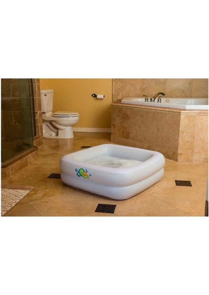 Bestway Şişme Zemin Bebek Havuz - Küveti (86 x 86 x 25CM) 51116 fiyatları