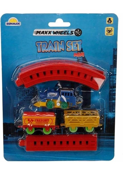 Kurmalı Raylı Mini Tren Seti 11 Parça