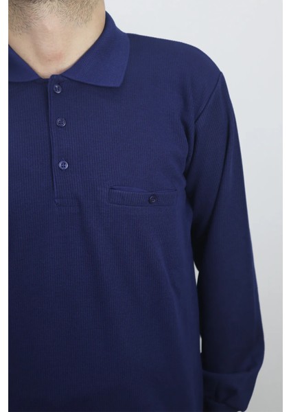 Fistan Store Erkek Jakarlı Klasik Kesim Rahat Kalıp Polo Yaka Tek Cepli Kışlık Kazak fiyatları