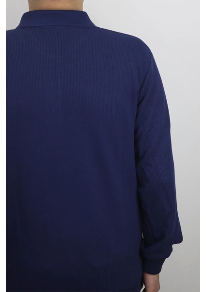 Fistan Store Erkek Jakarlı Klasik Kesim Rahat Kalıp Polo Yaka Tek Cepli Kışlık Kazak fırsatları