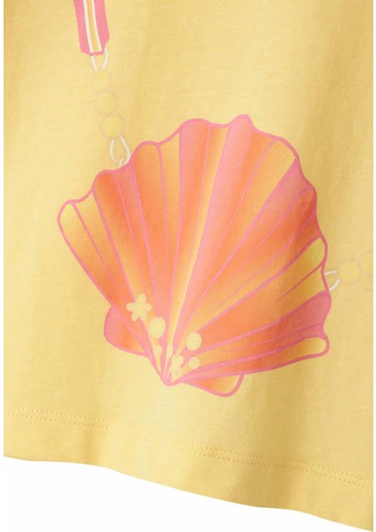 Nmfjassa Ss Nreg Top Pb Sarı Kız Çocuk Kısa Kol T-Shirt modelleri