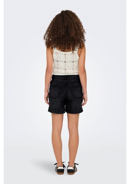 Onljosephınestretch Short Siyah Kadın Şort