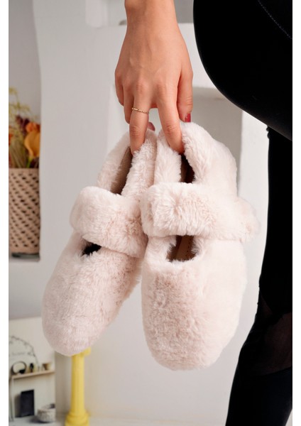 Ultra Yumuşak Peluş Kadın Ev Babeti Ses Yapmaz Hafif Taban Panduf modelleri