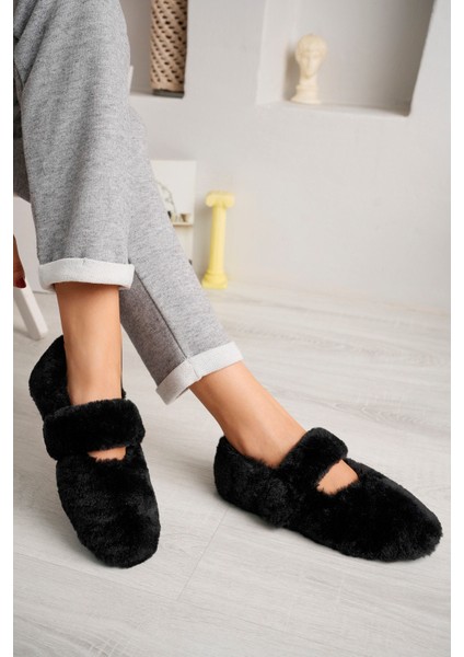 Ultra Yumuşak Peluş Kadın Ev Babeti Ses Yapmaz Hafif Taban Panduf modelleri