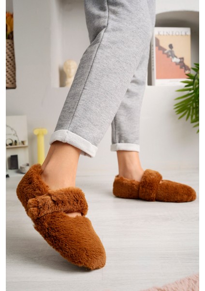 Ultra Yumuşak Peluş Kadın Ev Babeti Ses Yapmaz Hafif Taban Panduf fırsatları