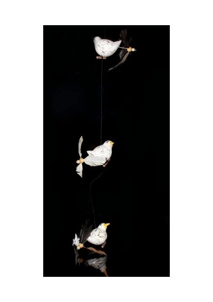 Ahşap Hayvan Figürlü Rüzgar Çanı Model 1