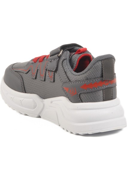 Füme-Kırmızı Fileli Hafif Çocuk Spor Ayakkabı 2320 P fırsatları