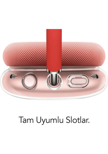 Airpods Max Uyumlu Premium Şeffaf Silikon Kılıf modelleri