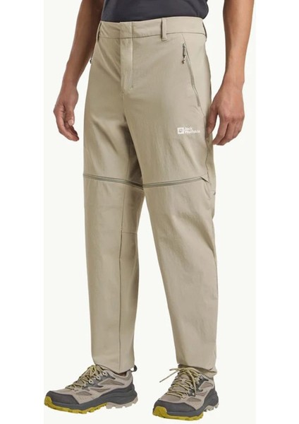 Hıkeout Zıp Off Pants M Taş Rengi Erkek Pantolon